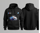 New BMW Car & Logo Hoodie By Waazify