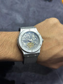 HBT Geneve Leather strap iN Master Lock