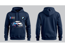 New BMW Car & Logo Hoodie By Waazify